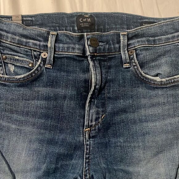 Citizens Of Humanity Rocket Crop High Rose Skinny Size 25 - Picture 7 of 9